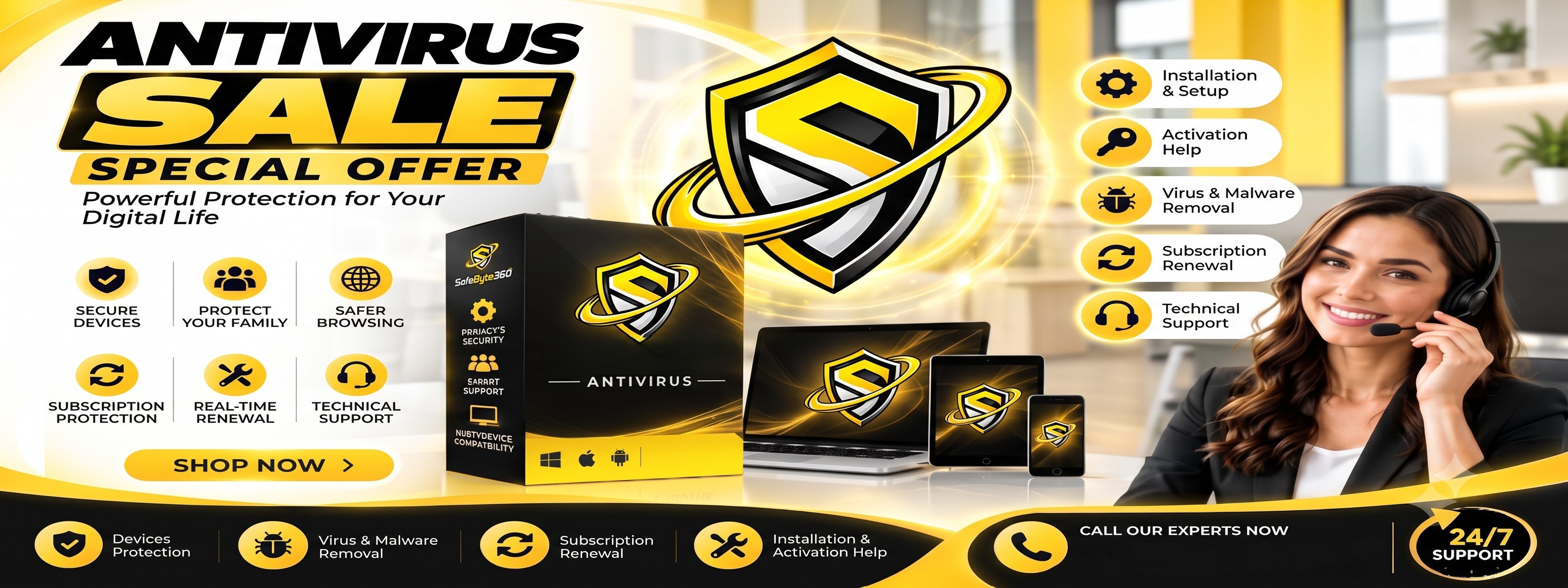 Elite GuardAV 24/7 Security Support